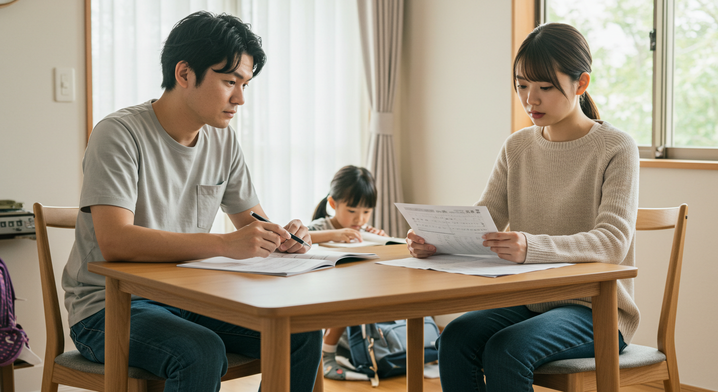 教育費がかさんでも住宅ローン審査に通る方法|子育て世帯の家計管理と審査対策