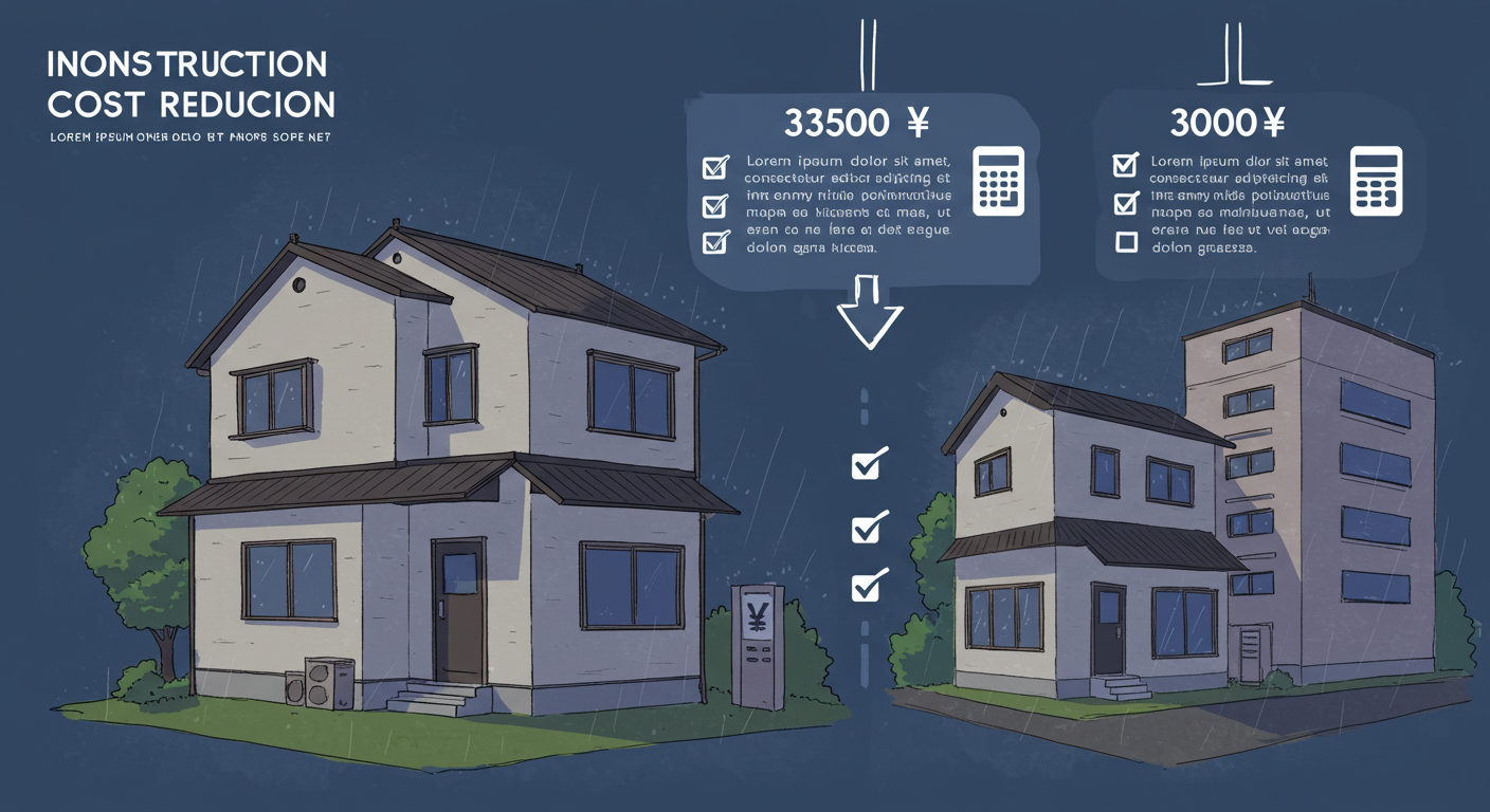 注文住宅のコストダウン術10選|後悔しない予算内で理想の家を建てる方法