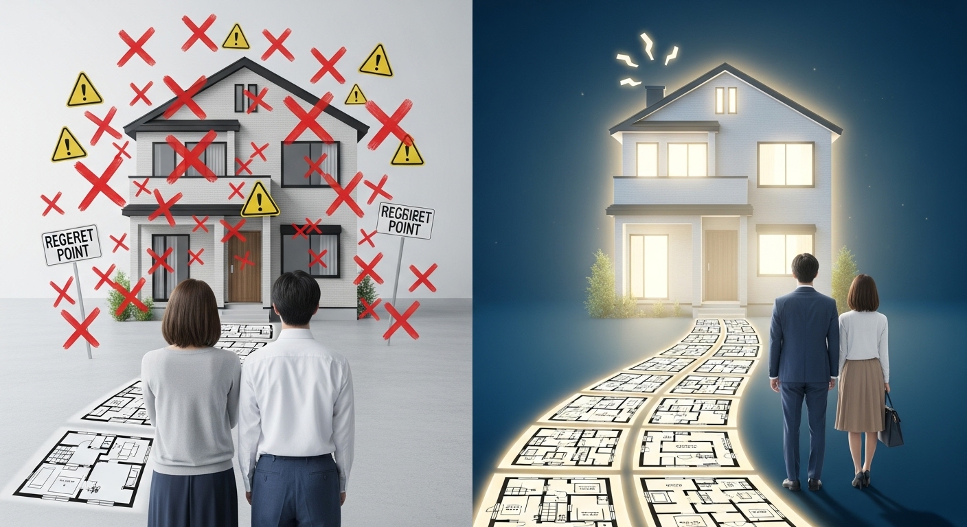 建てた人が語る「注文住宅の後悔ポイント」ワースト10と今すぐできる回避策