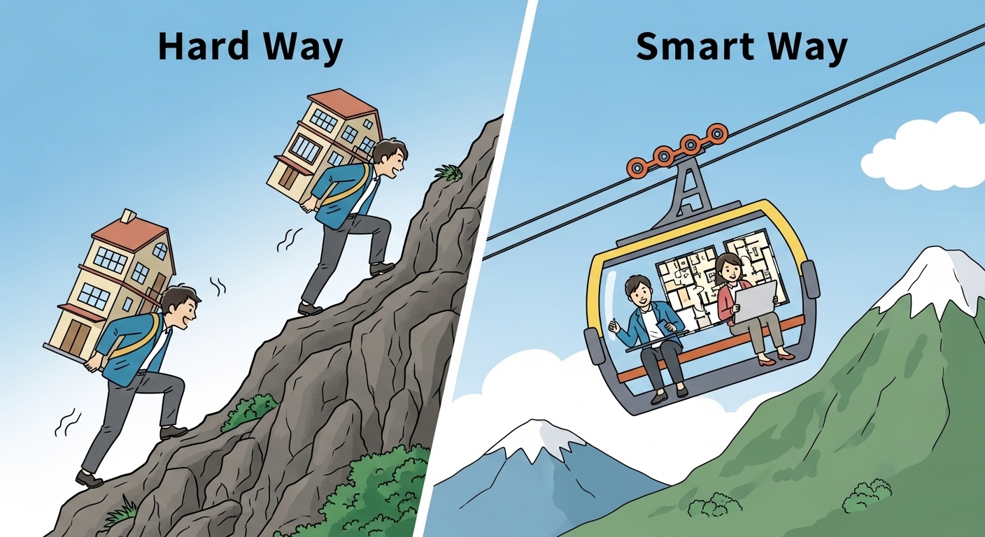 賢い家づくりの進め方