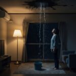 雨漏りが夜中に発生!応急処置と深夜対応可能な業者の選び方【火災保険も解説】