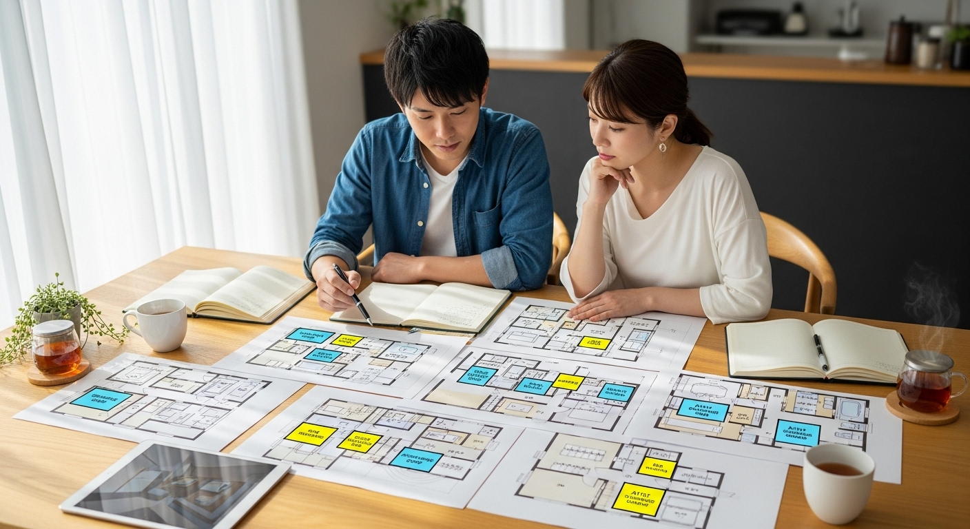 部屋別・収納の適切な量の目安