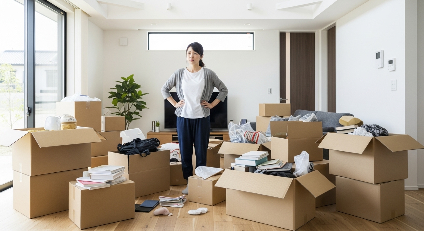 新築なのに収納が足りない…後悔した4家族の実例と、今からできる7つの対策