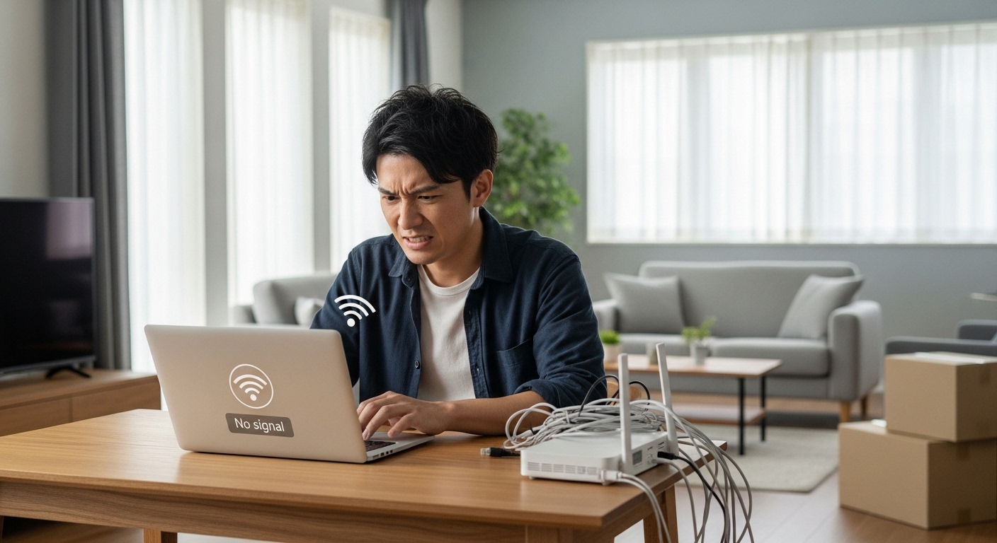 注文住宅のネット環境で後悔…Wi-Fiが届かない4家族と成功した4家族の実例