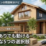 住宅ローンが残っていて離婚できない？持ち家ありでも動ける現実的な5つの選択肢