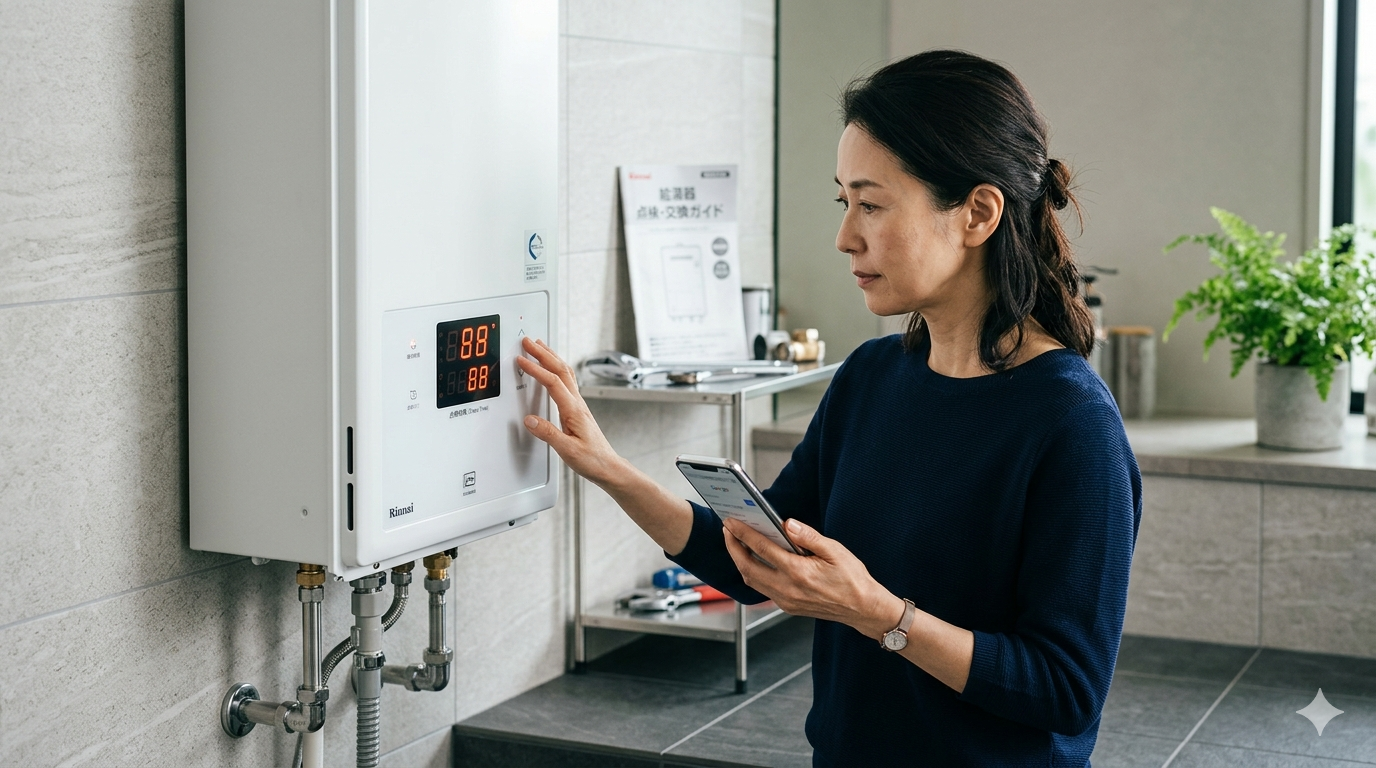 給湯器エラー888・88は寿命サイン？点検で済むケースと交換すべきケースの見極め方