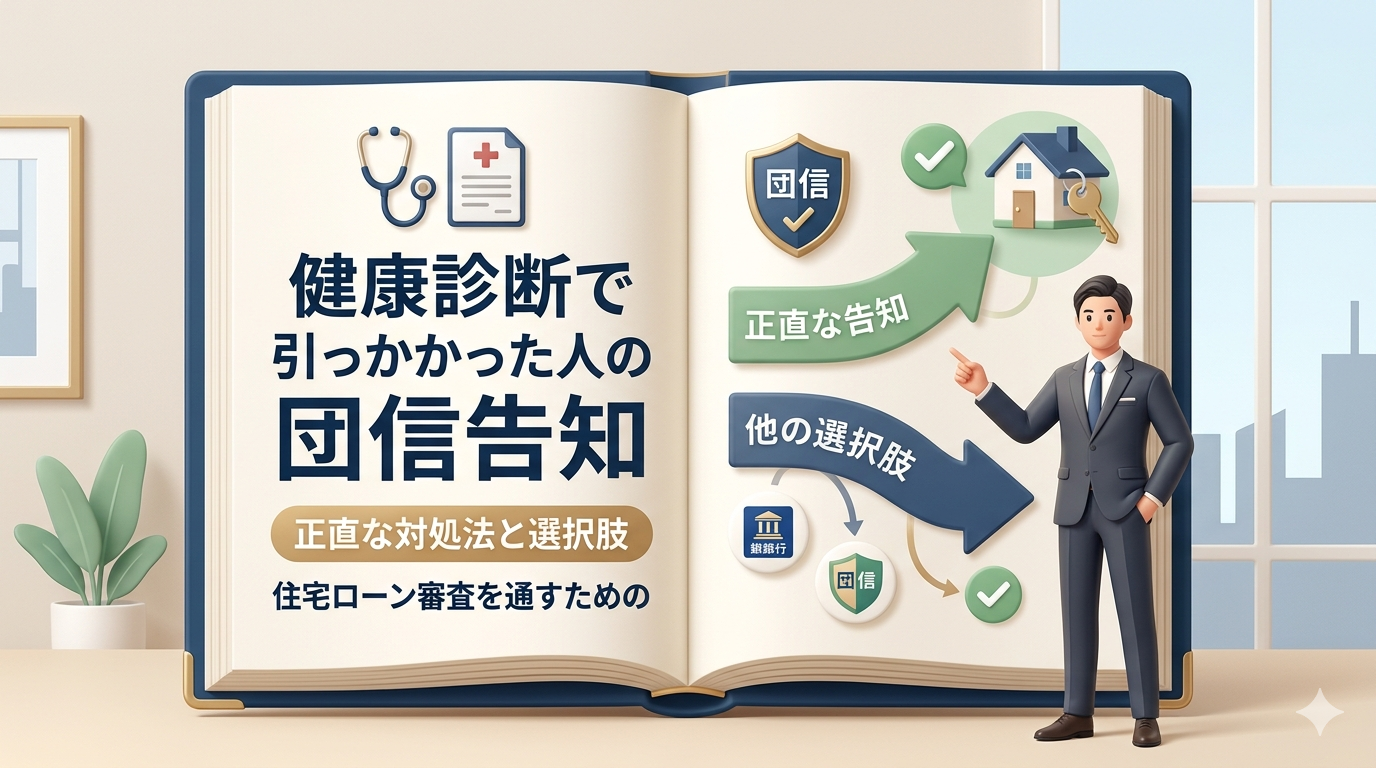 健康診断で引っかかった人の団信告知|住宅ローン審査を通すための正直な対処法と選択肢