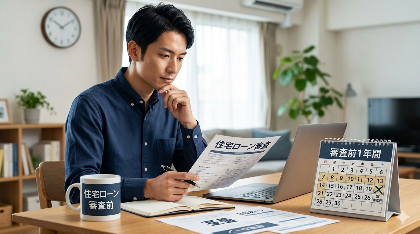 住宅ローン審査前にやってはいけないこと7選｜申込前1年間の行動が合否を決める