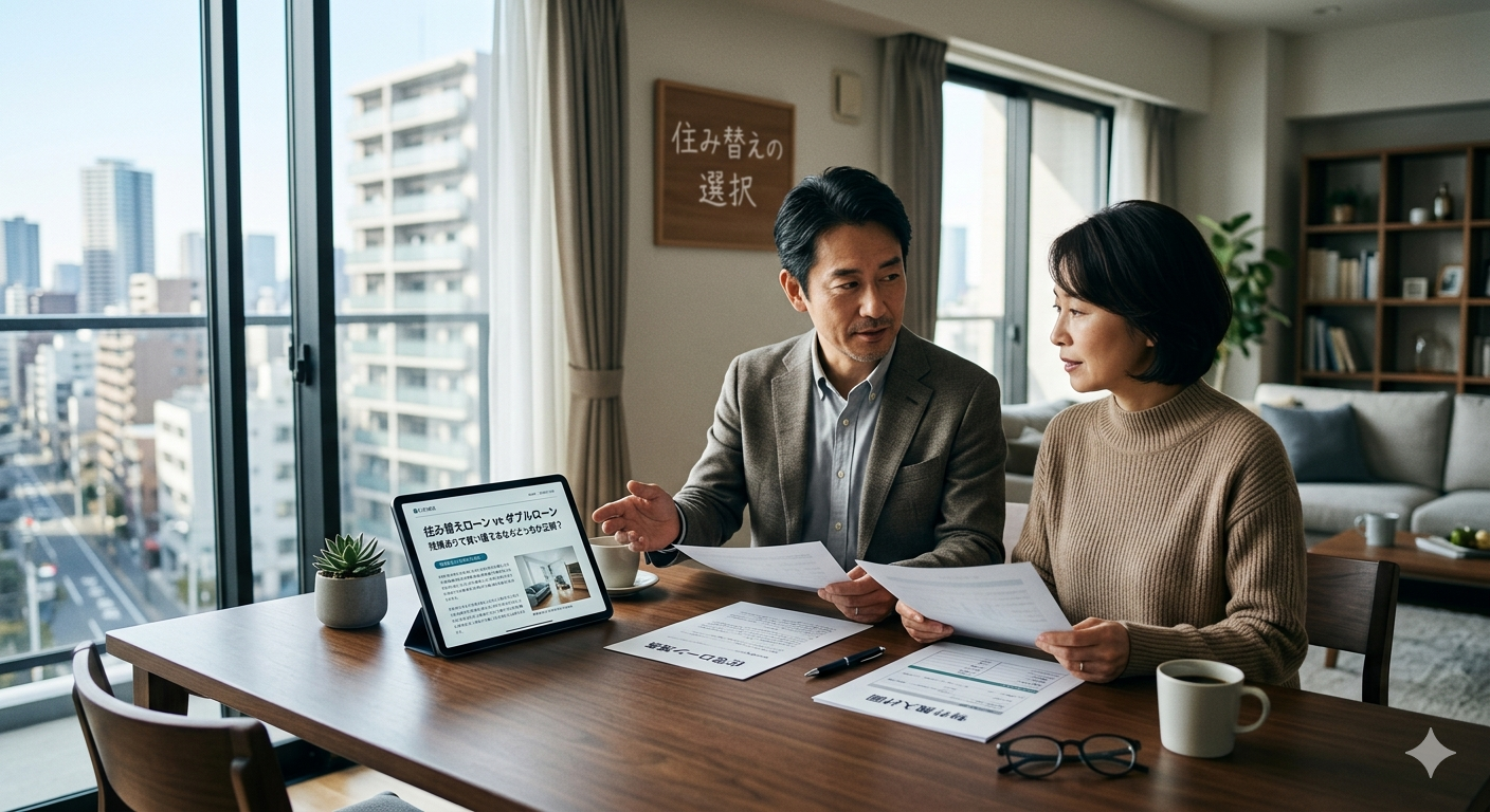 住み替えローンとダブルローンの違い|残債ありで買い替えるならどっちが正解?