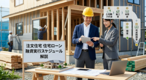注文住宅の住宅ローンはいつ実行される？土地代・着工金・中間金・完成時の支払いスケジュールを解説