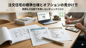 注文住宅の標準仕様とオプションの見分け方｜見積もり比較で失敗しないチェックリスト