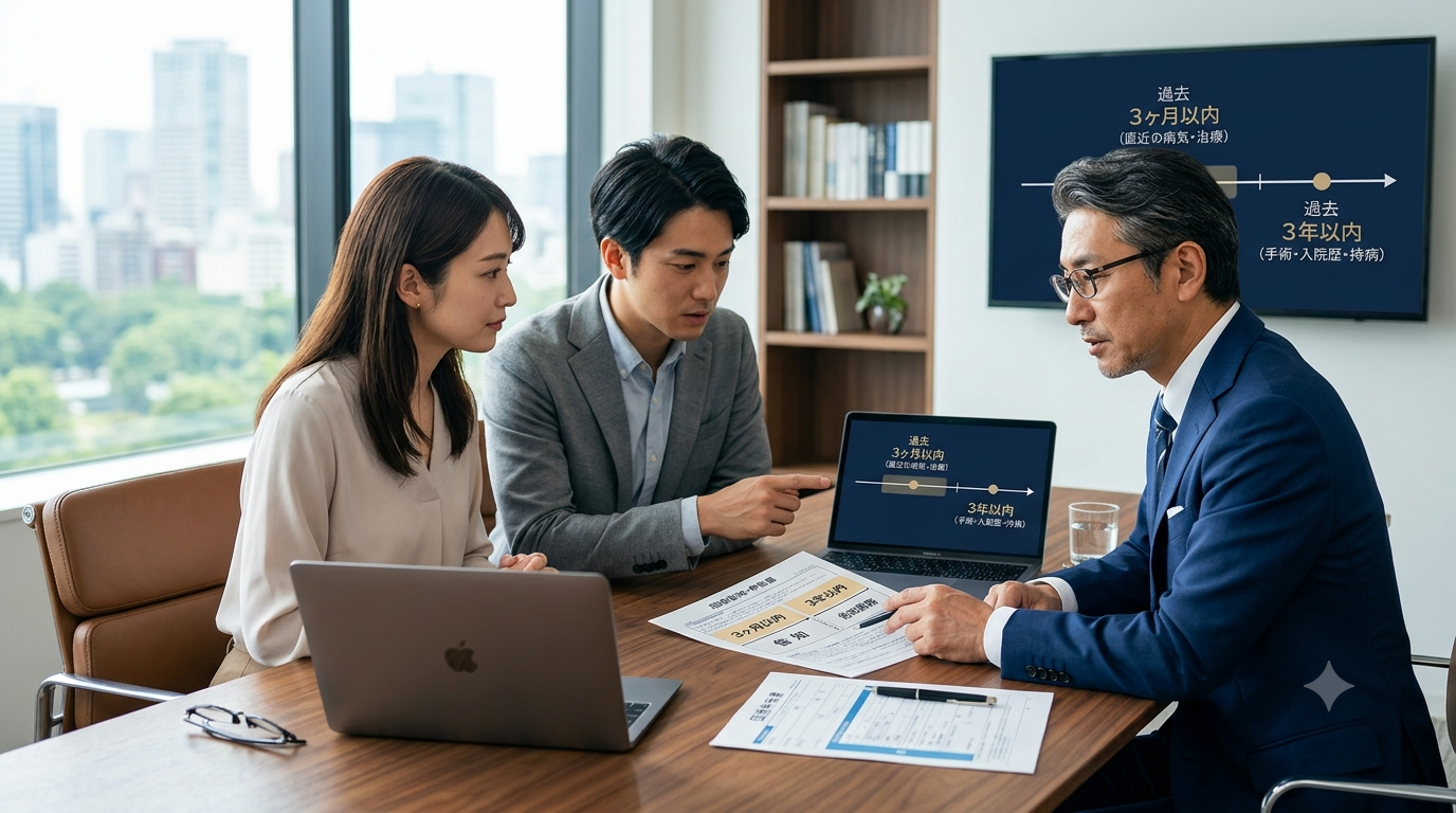 団信告知「3ヶ月以内・3年以内」の正しい数え方と告知義務違反が発覚する仕組み