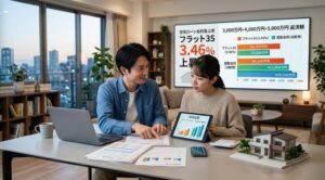 【2026年9月】フラット35が3.46％に上昇｜3,000万・4,000万・5,000万円の返済額を変動金利と比較